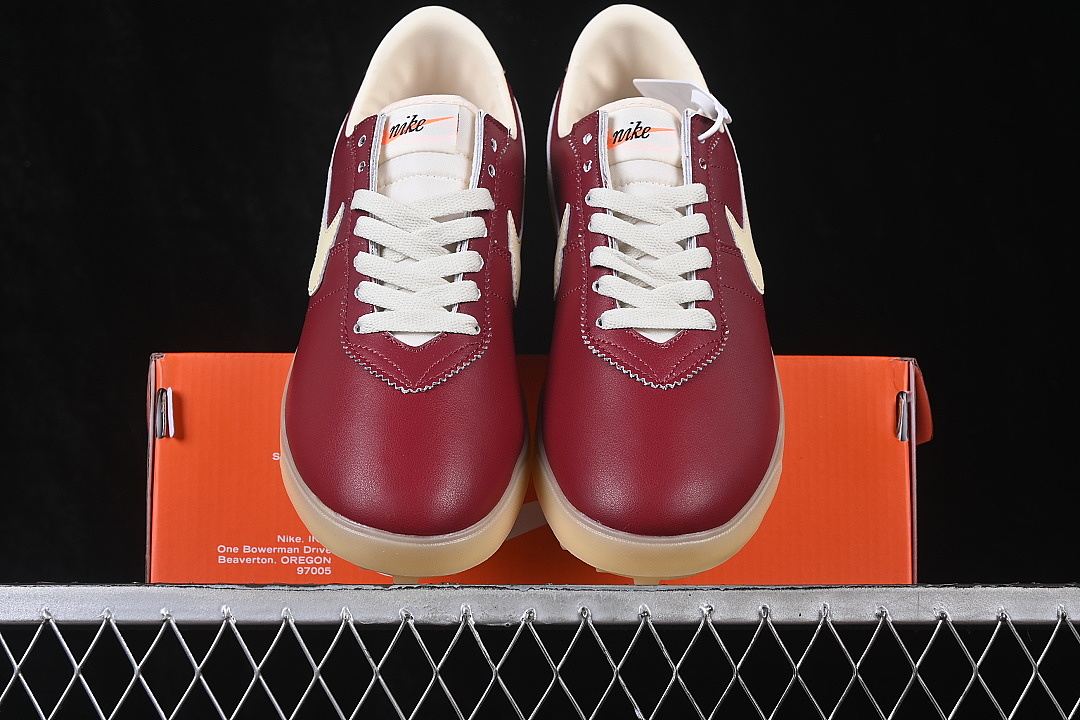 Unbranded [II1259 -200]-[ASTROGRABBER LEATHER THIN SOLED SHOES WINE RED/RED]-[WOMAN:36-39]-[MAN:40-45] - Image 12