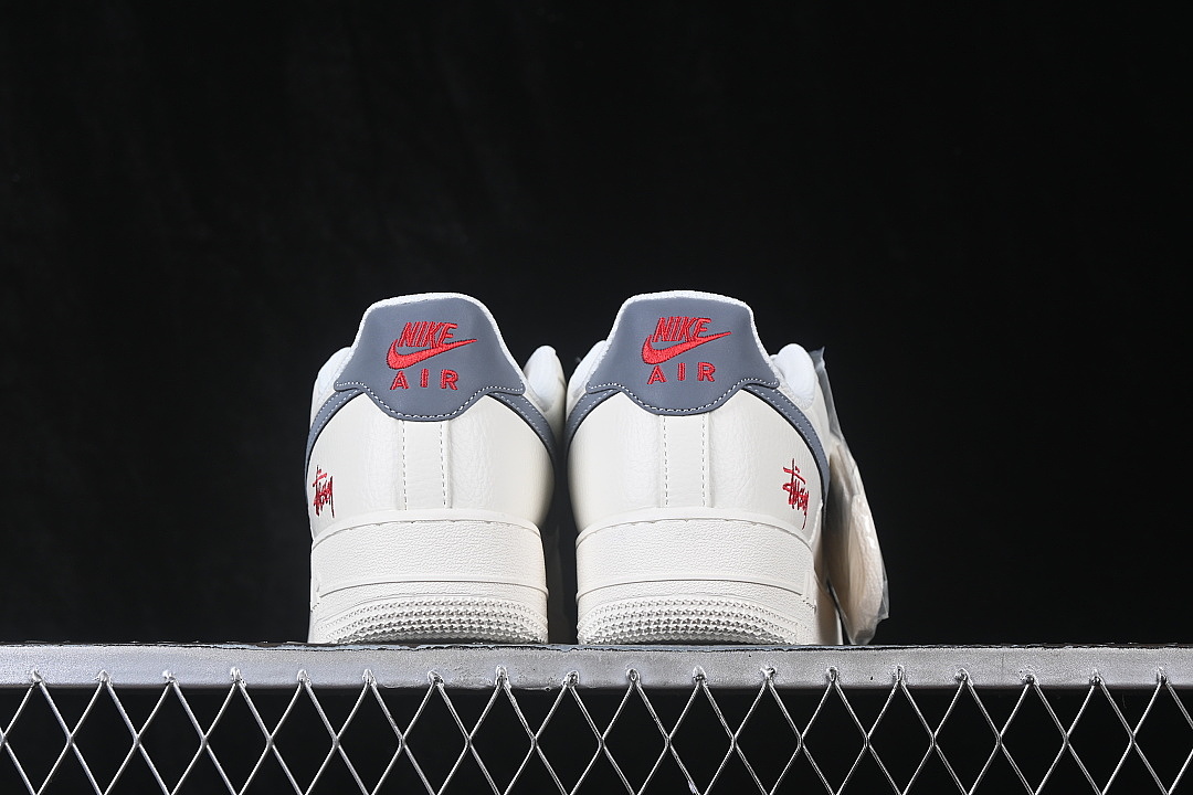 Nike [MM3399-836]-[AIR FORCE 1 07 LOW CASUAL SNEAKERS GREY/WHITE]-[WOMAN:36-39]-[MAN:40-45] - Image 13