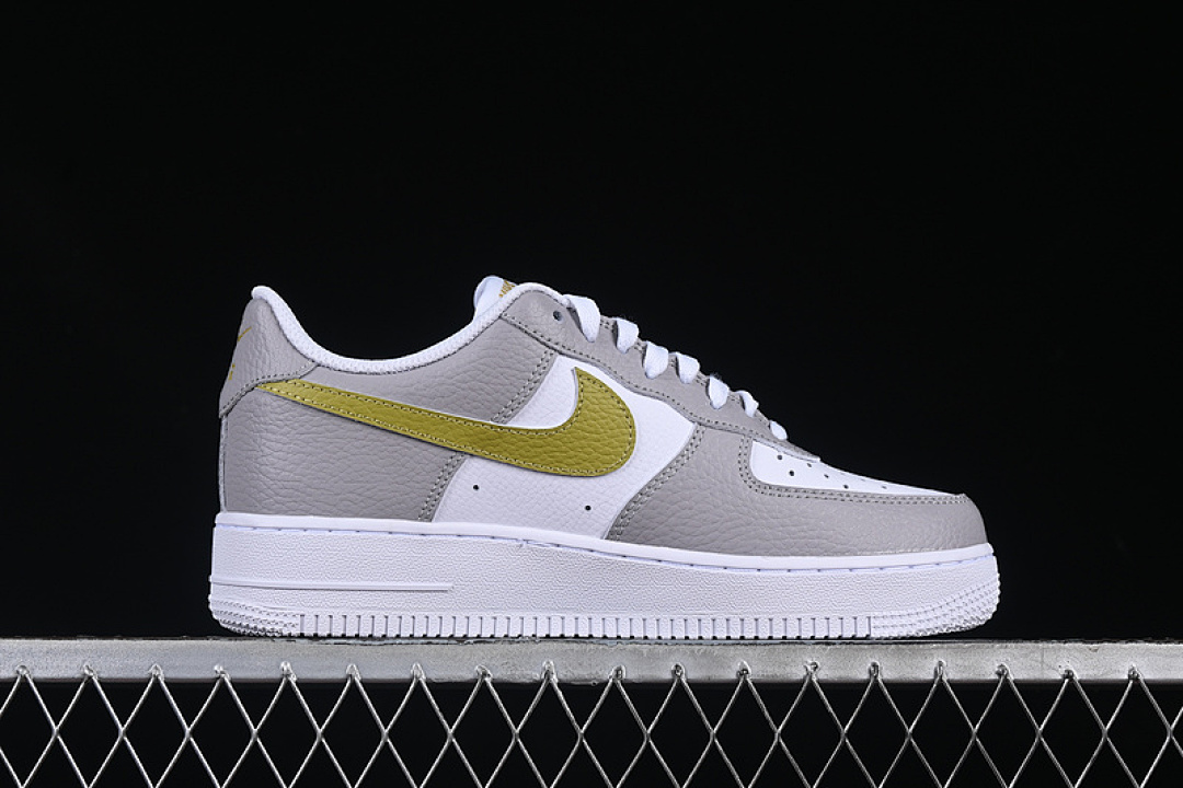 Nike [IB3881-001]-[AIR FORCE 1 07 LOW WHITE/GREY/GREEN]-[WOMAN:36-39]-[MAN:40-45] - Image 16