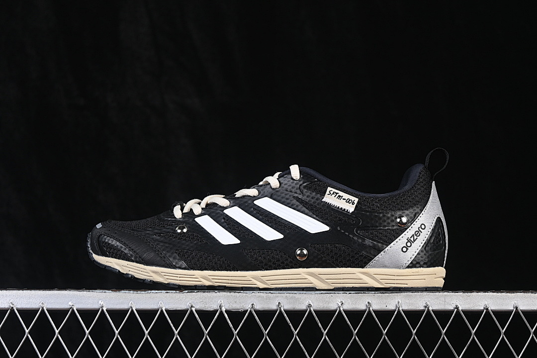 Adidas [HP3523]-[ADIZERO PR CORE BLACK/CORE WHITE/CREAM WHITE]-[WOMAN:36-39]-[MAN:40-45] - Image 2