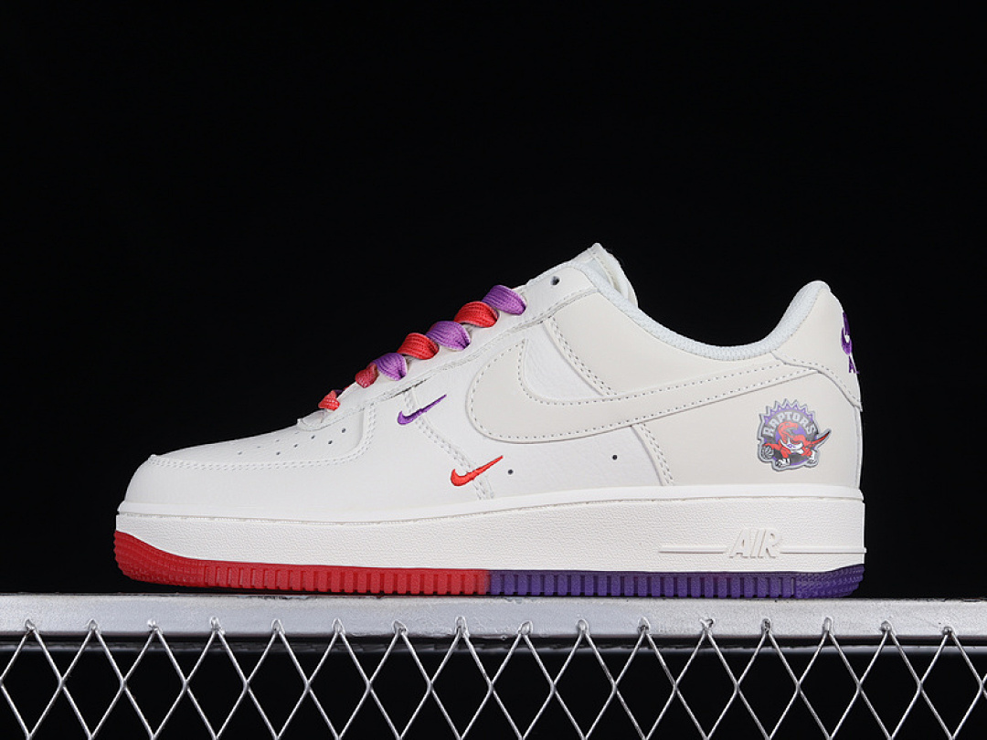 Nike Nike AIR FORCE 1 LOW 07 WHITE/RED/PURPLE · KK6325-015, photo 1