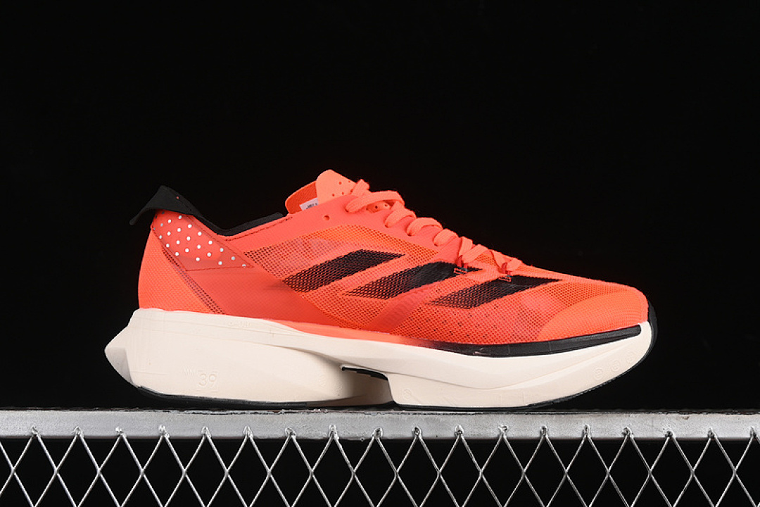 Adidas [ID3634]-[ADIZERO ADIOS PRO 3 SOLAR RED/CORE BLACK/BETTER SCARLET]-[WOMAN:36-39]-[MAN:40-45] - Image 16