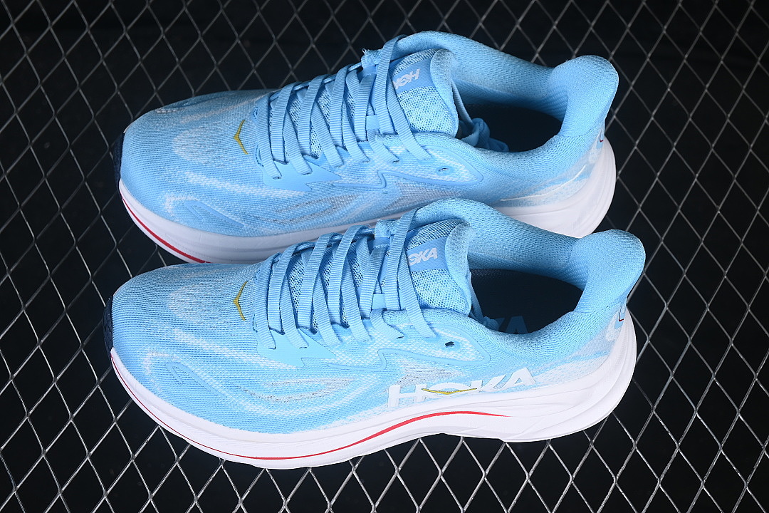 On Running [1162031 SBLF]-[ONE ONE CLIFTON 10 MESH RUNNING SHOES SKY BLUE/WHITE]-[WOMAN:36-39]-[MAN:40] - Image 10