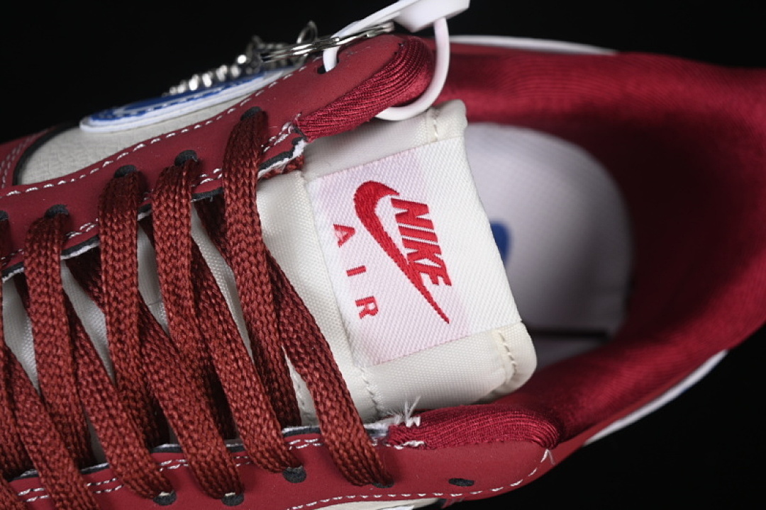 Nike [SY1388-005]-[AIR FORCE 1 07 LOW WHITE/RED/NAVY BLUE]-[WOMAN:36-39]-[MAN:40-45] - Image 9