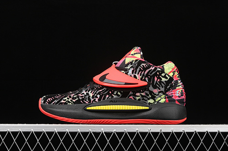 KD 14 EP KY-D DREAM BLACK/YELLOW STRIKE/BRIGHT CRIMSON · CZ0170-002, photo 1