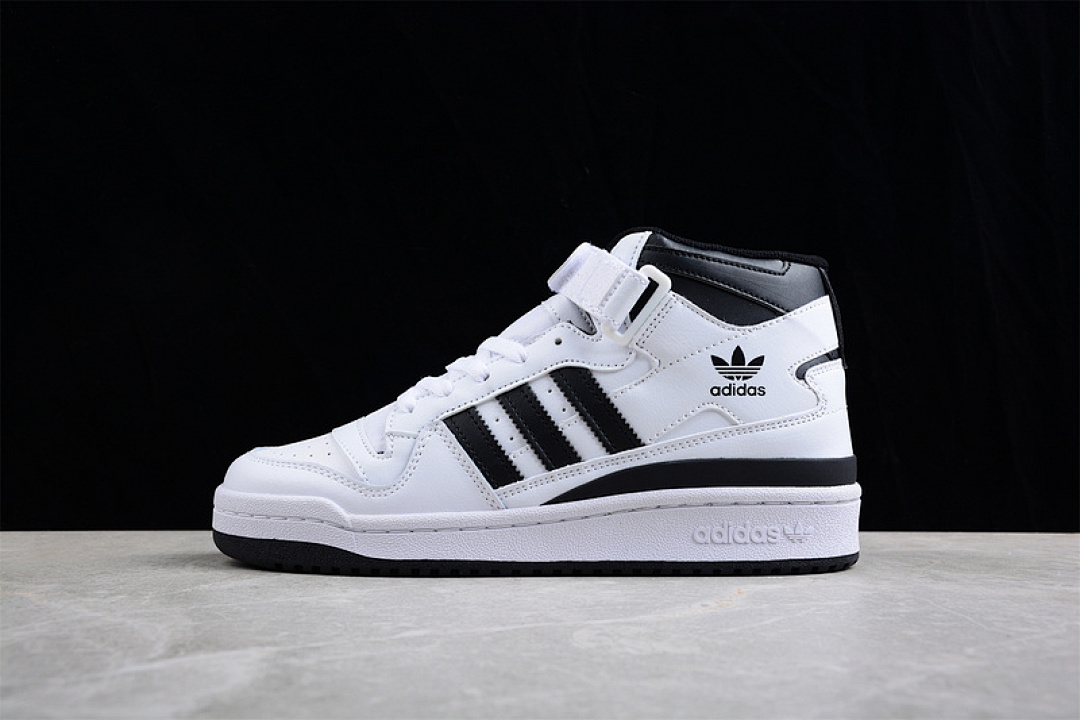 Unbranded [FY7939]-[FORUM MID SHOES CLOUD WHITE/CORE BLACK/CLOUD WHITE]-[WOMAN:36-39]-[MAN:40-45], photo 1