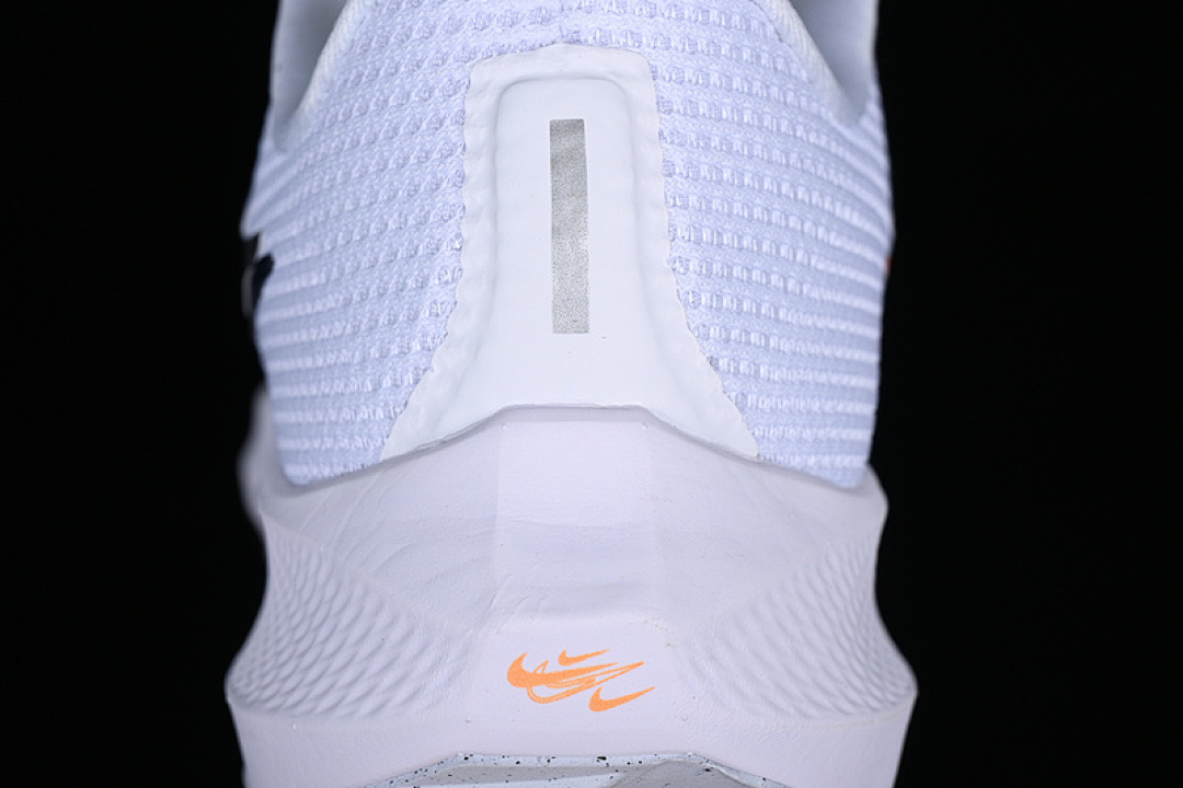 Nike [FB7179-100]-[AIR ZOOM PEGASUS 40 PREMIUM WHITE/FOOTBALL GREY/BRIGHT MANDARIN/MULTI-COLOR] - Image 6