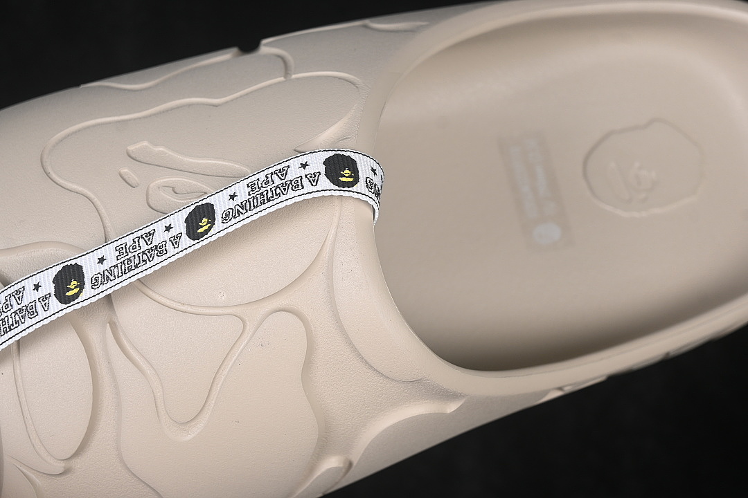 Bape [M323911]-[EVA COMFORTABLE AND VERSATILE ONE SHOULDER SLIPPERS LIGHT WHEAT/WHEAT]-[MAN:40-47] - Image 6