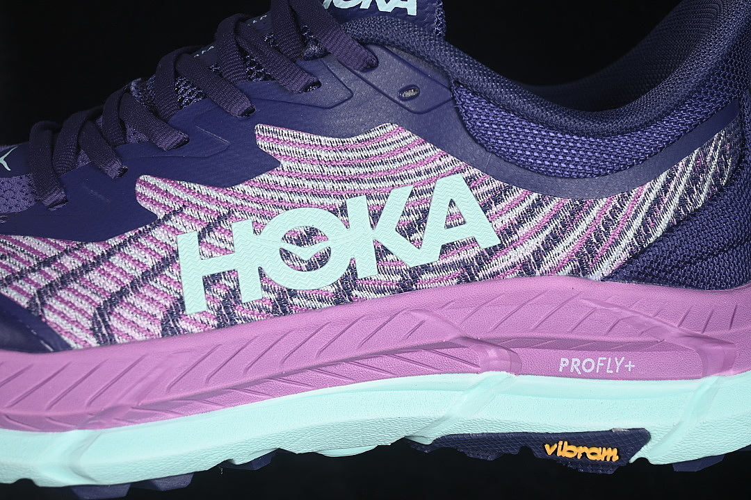 Hoka [1131056 NSOF]-[LIGHTWEIGHT MOUNTAIN RUNNING SHOES NAVY BLUE/PURPLE]-[WOMAN:36-39]-[MAN:40-45] - Image 7