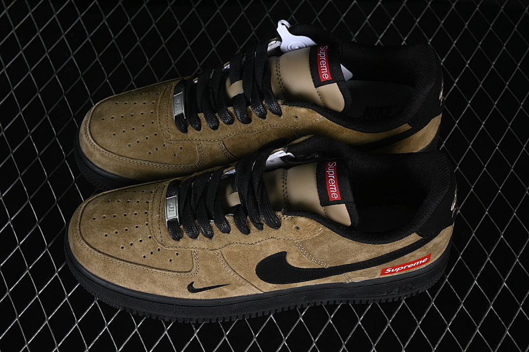 Nike [DV5477-201]-[AIR FORCE 1 07 LOW BROWN/BLACK/BROWN]-[WOMAN:36-39]-[MAN:40-45] - Image 11