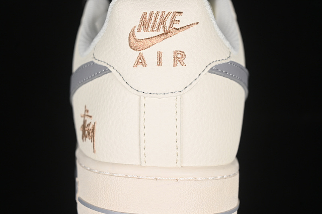 Nike [XX3168-150]-[AIR FORCE 1 07 LOW WHITE/GREY/GOLD]-[WOMAN:36-39]-[MAN:40-45] - Image 7