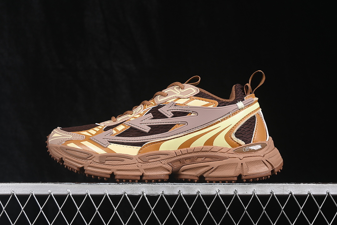 Off-White [VIRGIL ABLOH RETRO RUNNING SHOES BROWN/COFFEE]-[WOMAN:36-39]-[MAN:40-47], photo 1