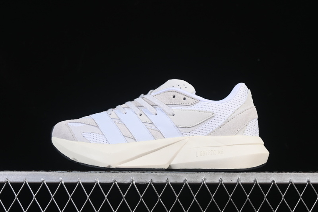 Unbranded [JH6942]-[LIGHTBLAZE BREATHABLE RUNNING SHOES WHITE/BEIGE]-[WOMAN:39]-[MAN:40-45], photo 1