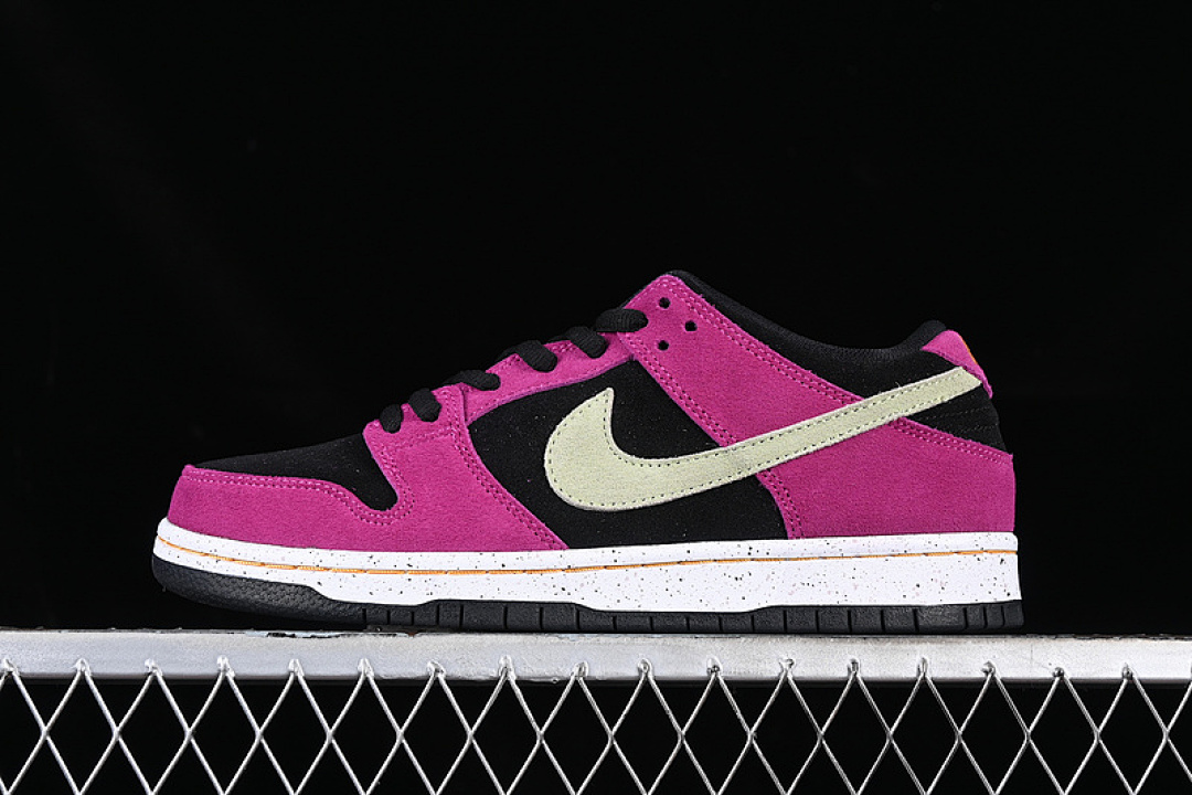 Unbranded [BQ6817-501]-[DUNK LOW PRO SB RED PLUM/BLACK/TAXI/CITRON]-[WOMAN:36-39]-[MAN:40-46], photo 1
