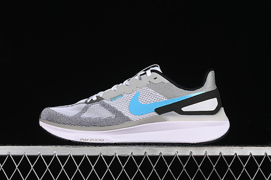 Unbranded [DJ7883-109]-[AIR ZOOM STRUCTURE 25 2024 WHITE/BLACK/HOT LAVA/GAMMA BLUE]-[MAN:39-46], photo 1