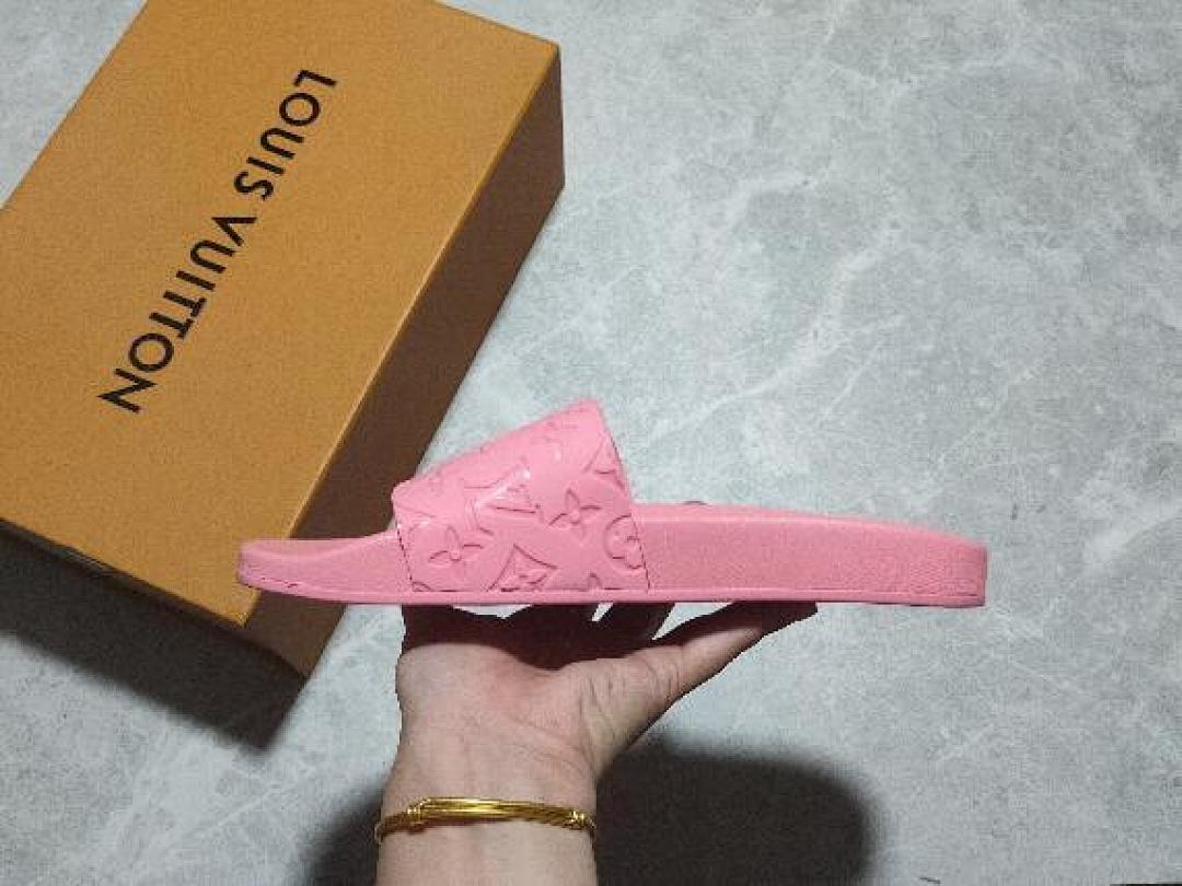 Louis Vuitton [L*V WATERFRONT SLIPPERS PINK/PINK/PINK]-[WOMAN:35-41] - Image 2
