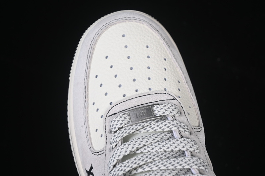 Nike [CX5050-Y06]-[AIR FORCE 1 07 LOW LV WHITE/GREY/BLACK]-[WOMAN:36-39]-[MAN:40-45] - Image 10
