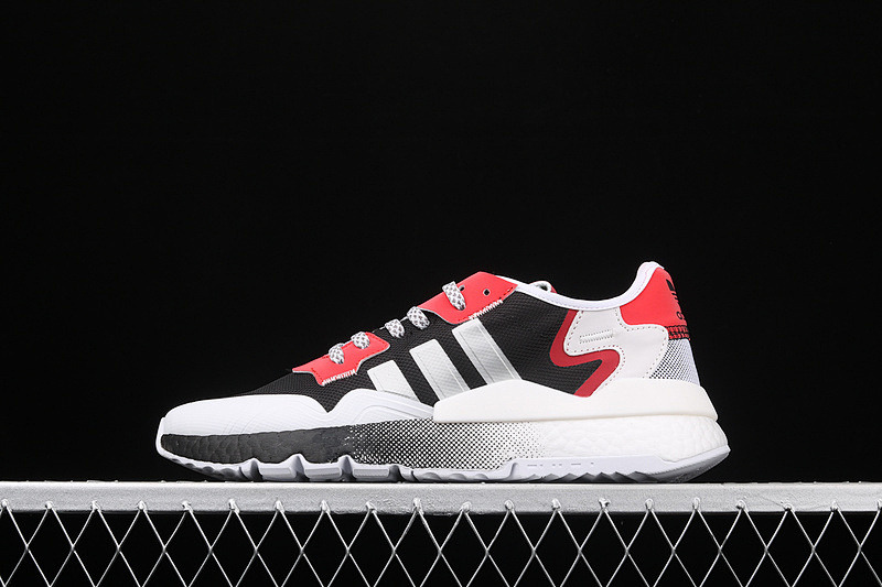 NITE JOGGER SHOES CORE BLACK/SILVER METALLIC/CLOUD WHITE · EF5402, photo 1