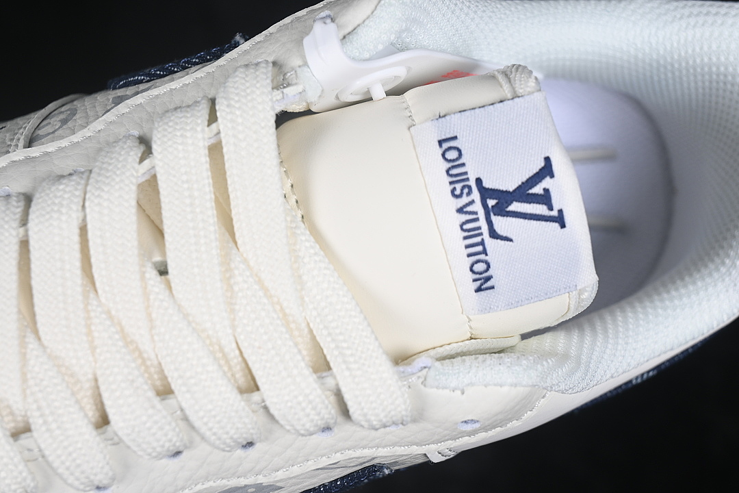 Nike [NH0601-601]-[AIR FORCE 1 07 LOW CASUAL SNEAKERS NAVY BLUE/WHITE]-[WOMAN:36-39]-[MAN:40-45] - Image 8