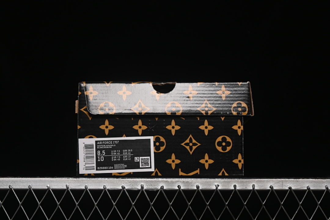 Nike [BZ6880-104]-[AIR FORCE 1 07 LOW LV WHITE/BLACK/BROWN]-[WOMAN:36-39]-[MAN:40-45] - Image 12