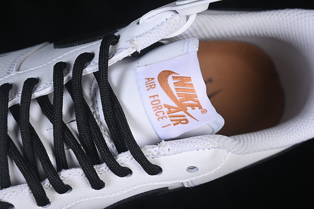 Nike [ZH0316-161]-[AIR FORCE 1 07 LOW CASUAL SNEAKERS WHITE/BLACK/WHITE]-[WOMAN:36-39]-[MAN:40-45] - Image 10