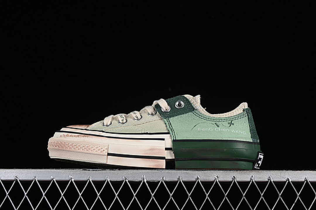 Converse [A07636C]-[FENG CHEN WANG CONVERSE CHUCK 70 LOW NATURAL IVORY/MYRTLE/EGRET]-[UNISEX:35-44], photo 1