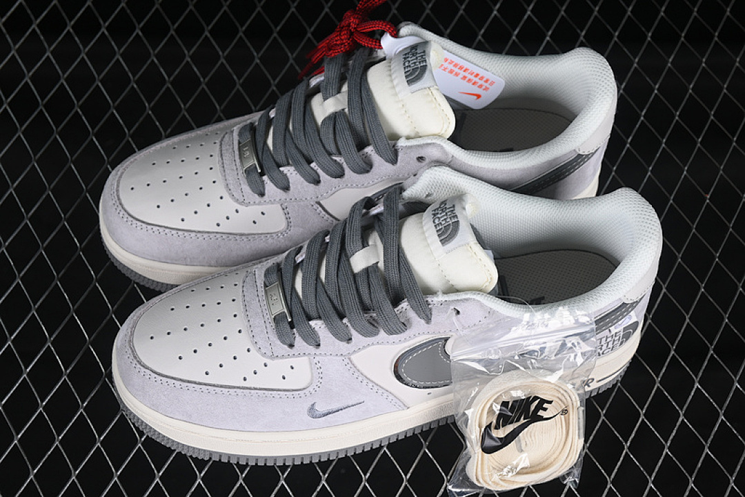 Nike [XZ6188-915]-[AIR FORCE 1 07 LOW WHITE/GREY]-[WOMAN:36-39]-[MAN:40-45] - Image 11