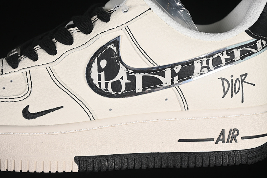 Nike [XS1958-544]-[AIR FORCE 1 07 LOW WHITE/BLACK]-[WOMAN:36-39]-[MAN:40-45] - Image 8