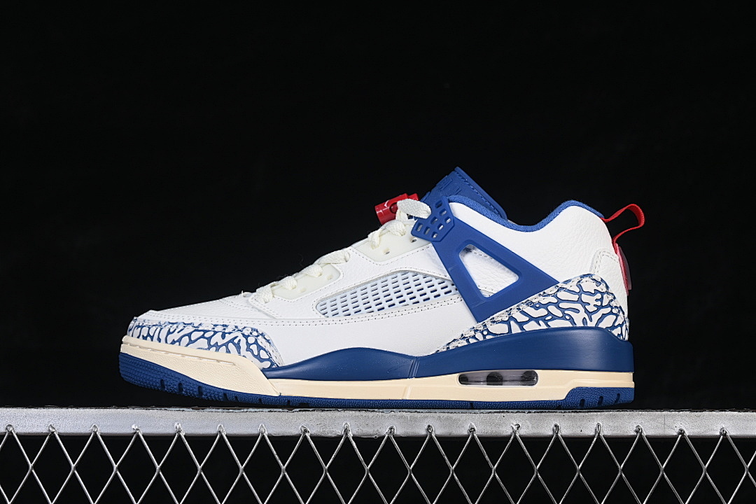 Jordan [IM2176-133]-[JORDAN SPIZIKE LOW AJ CASUAL SNEAKERS BLUE/WHITE]-[WOMAN:36-39]-[MAN:40-47.5], photo 1