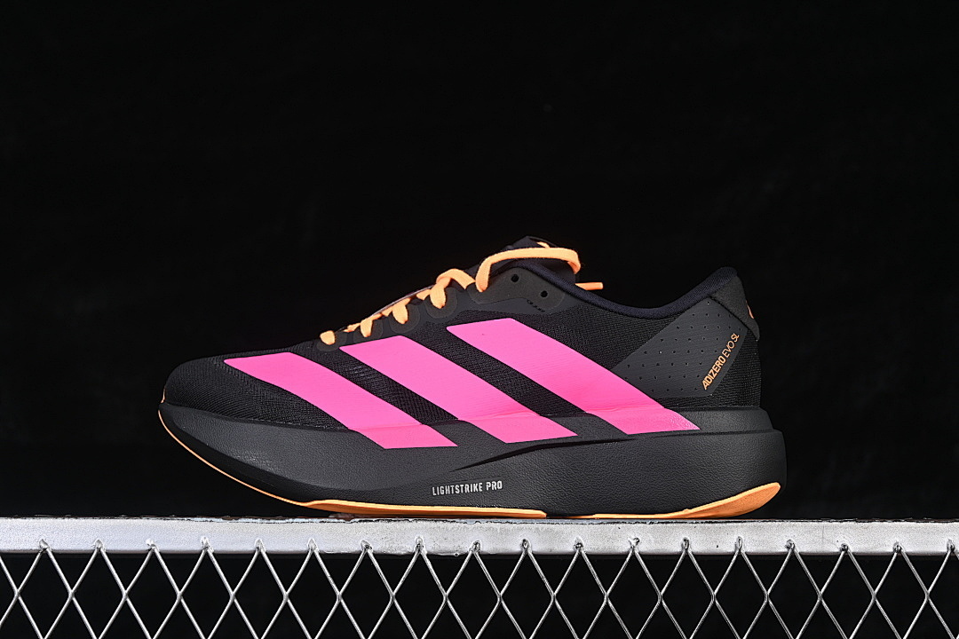 Adidas [KJ1017]-[EVO SL BREATHABLE RUNNING SHOES PINK/BLACK/ORANGE]-[WOMAN:39]-[MAN:40-46], photo 1