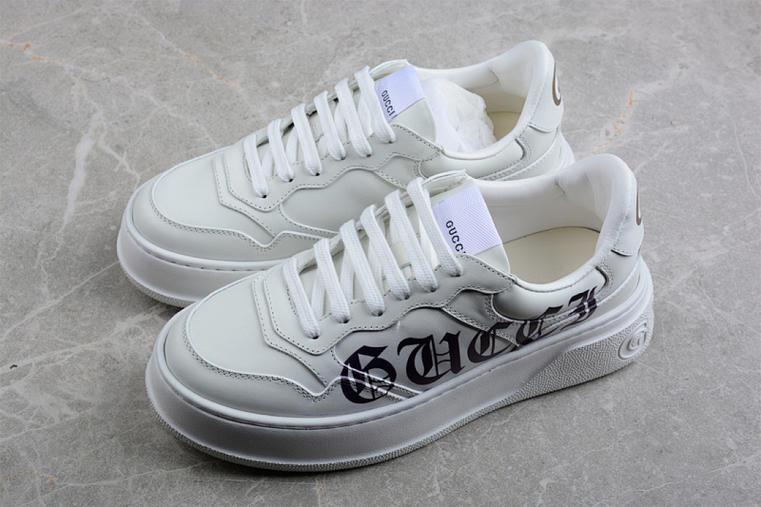 Chanel [GU*CCI SCREENER GG HIGH-TOP SNEAKER WHITE/WHITE/BLACK]-[WOMAN:35-39]-[MAN:40-44] - Image 10