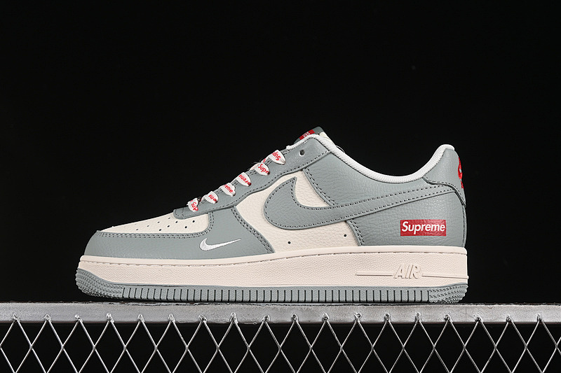 Nike Nike AIR FORCE 1 07 LOW SUPREME WHITE/GREY/RED · ZH2598-319, photo 1