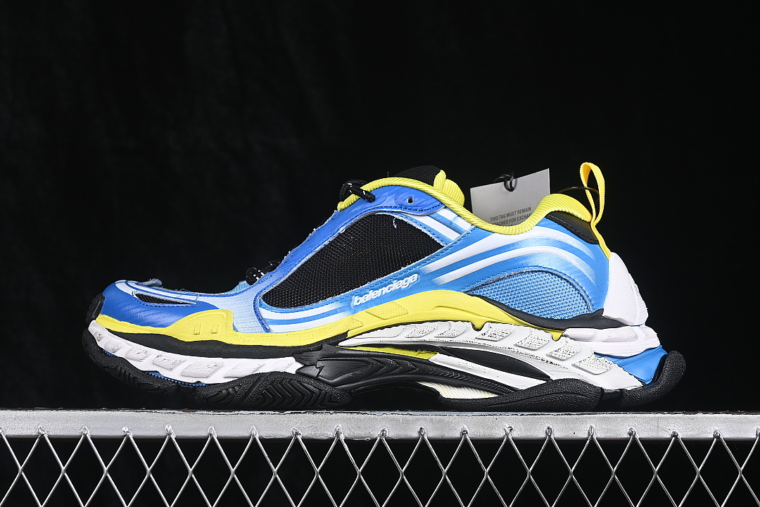 Balenciaga [WTRS24497]-[TRIPLE S 2 GRADIENT MESH BLUE/YELLOW/WHITE/BLACK]-[WOMAN:35-39]-[MAN:40-46], photo 1