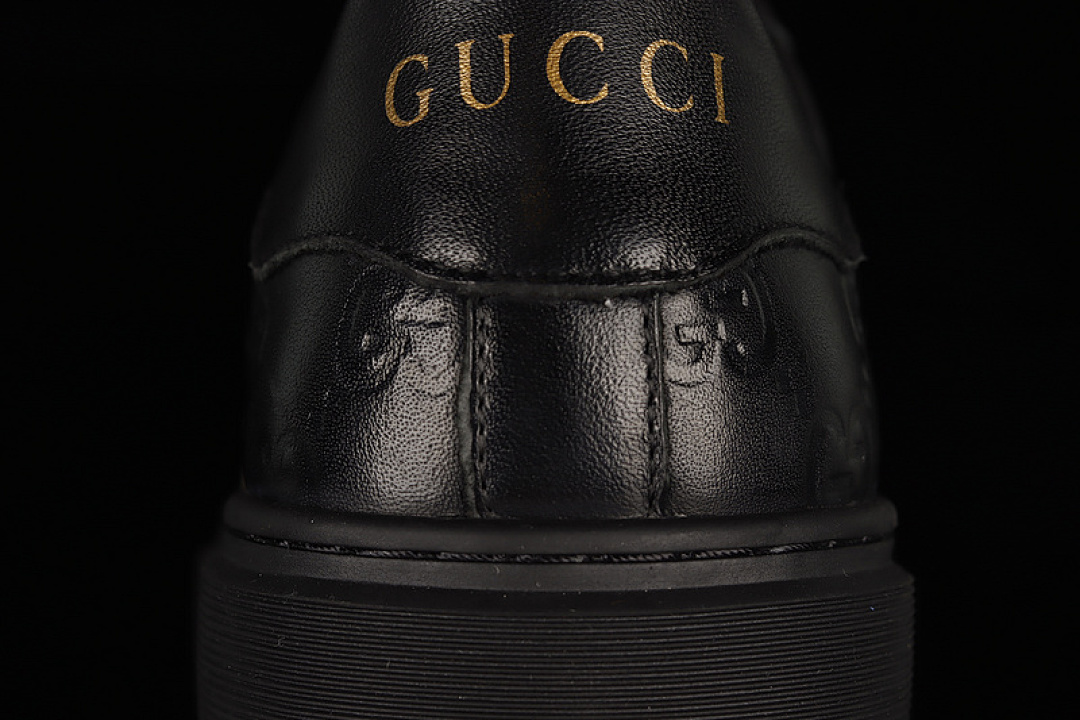 Gucci [02JPO6805]-[GU*CCI SCREENER GG HIGH-TOP SNEAKER BLACK/BLACK/GOLD]-[MAN:38-44] - Image 7
