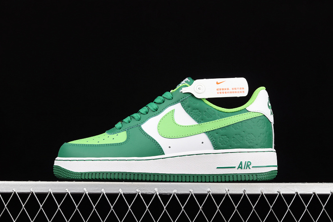 Nike [DD8458-300]-[AIR FORCE 1 LOW ST. PATRICK'S DAY PINE GREEN/MEAN GREEN/WHITE]-[UNISEX:36-45], photo 1