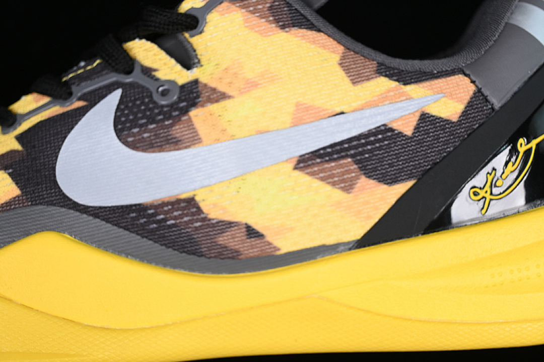 Nike [555286-077]-[KOBE 8 SYSTEM GREY/YELLOW/BLACK]-[MAN:40-46] - Image 9