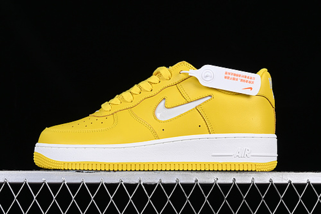 Nike [FJ1044-700]-[AIR FORCE 1 07 LOW ROYAL JEWEL WHITE/YELLOW]-[WOMAN:36-39]-[MAN:40-45], photo 1