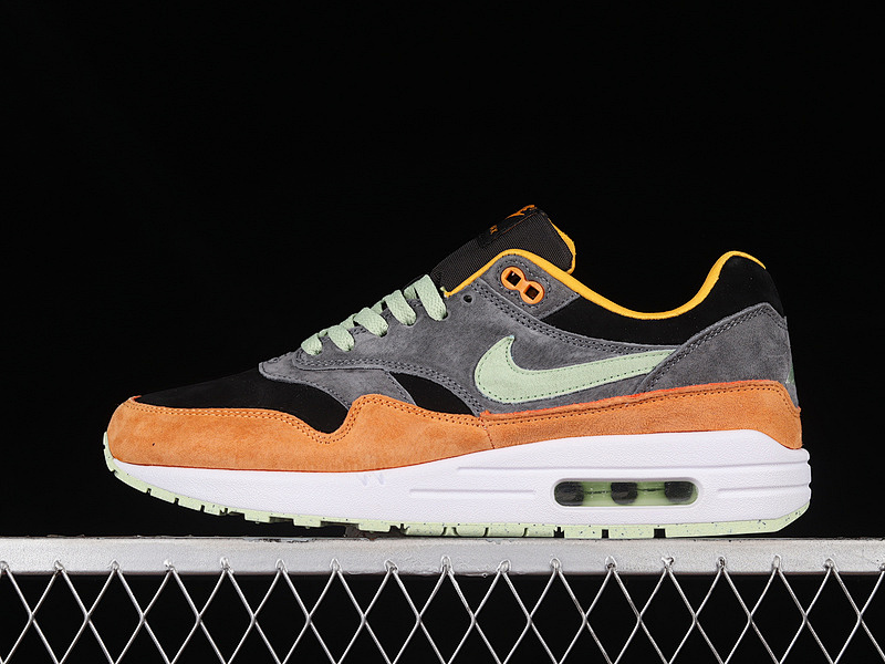 Nike AIR MAX 1 PREMIUM UGLY DUCKLING ANTHRACITE/HONEYDEW/BLACK/KUMQUAT/HONEYDEW · DZ0482-001, photo 1