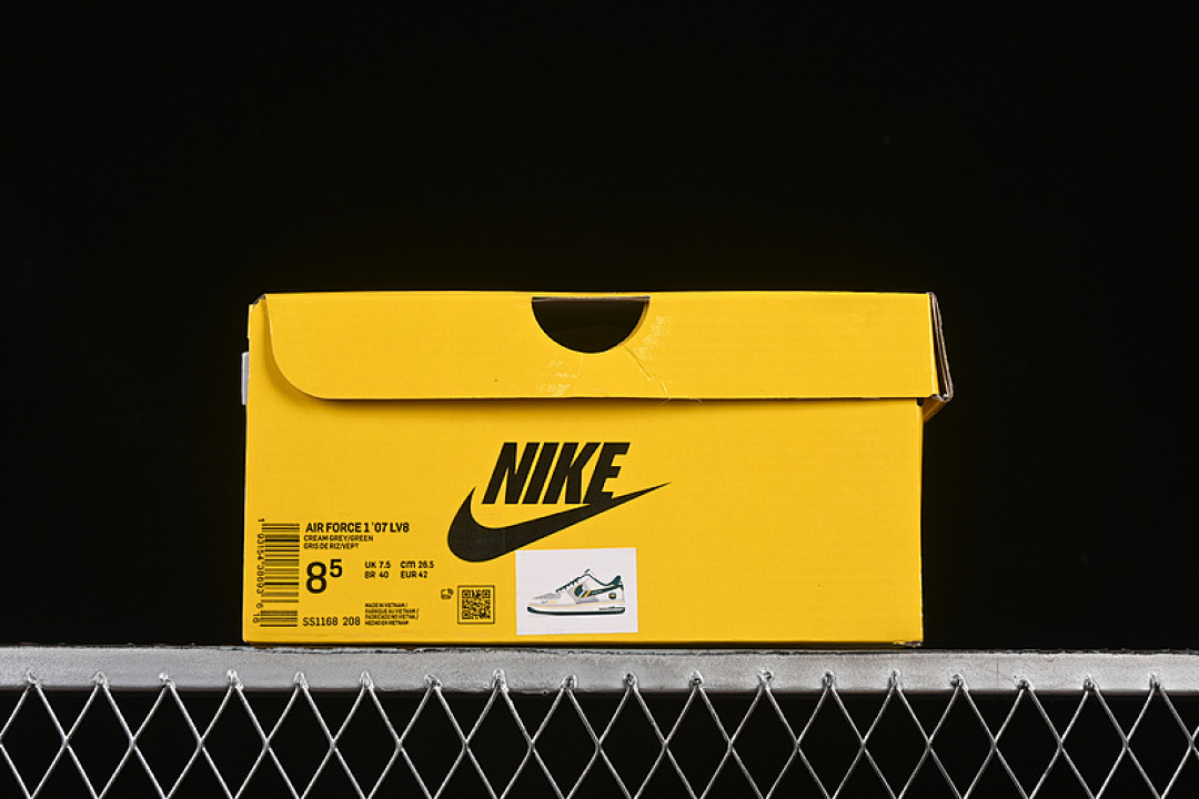 Nike [SS1168-208]-[AIR FORCE 1 07 LOW WHITE/GREY/BLUE]-[WOMAN:36-39]-[MAN:40-45] - Image 12
