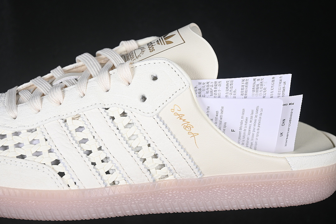 Adidas [KH7719]-[CLOVER CASUAL HALF DRAG LIGHT PINK/BEIGE]-[WOMAN:36-39]-[MAN:40-45] - Image 8
