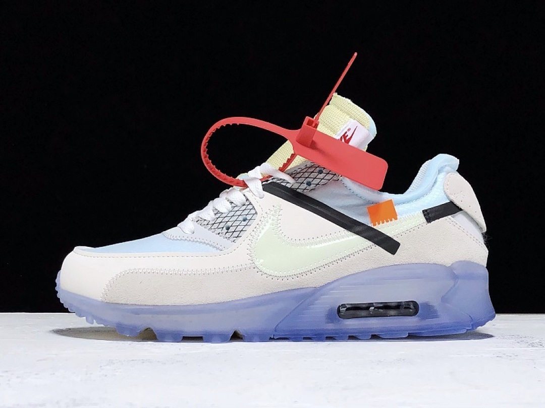 Off-White Nike OWF THE TEN AIR MAX 90 X OFF WHITE WHITE/WHITE/WHITE · AA7293-100, photo 1