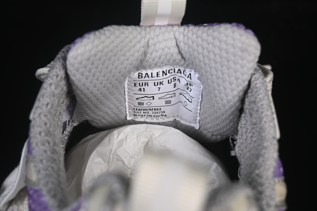 Balenciaga [W3XGM5590]-[THE TENTH GENERATION OF TRENDY SHOES VIOLET/WHITE]-[WOMAN:35-39]-[MAN:40-46] - Image 6