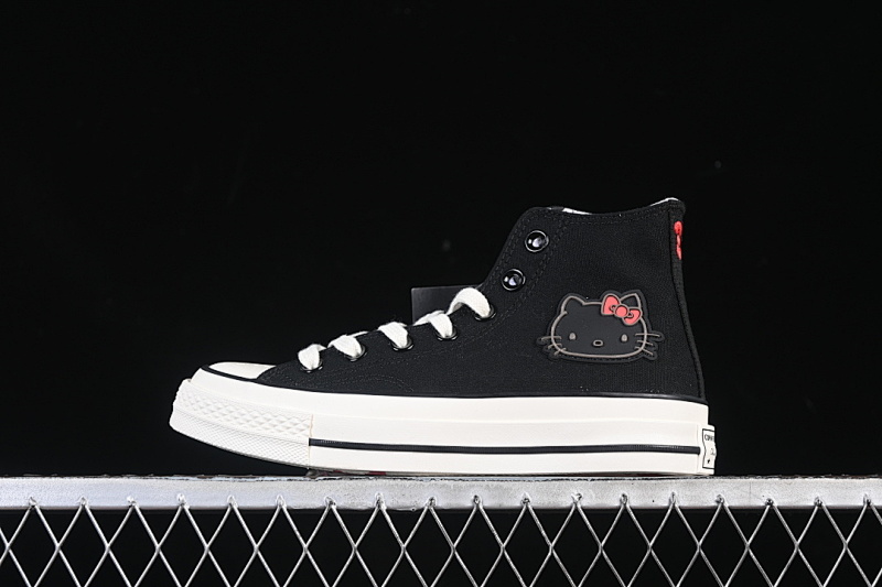 Converse Converse Hello Kitty Chuck 70 Hi Top Black · 163902C, photo 1
