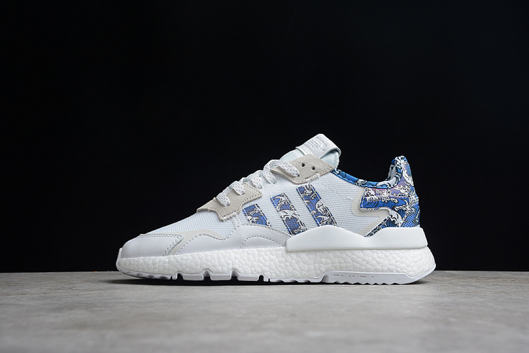 Unbranded [FW6692]-[NITE JOGGER SHOES CLOUD WHITE/BLUE/GREY]-[WOMAN:36-39]-[MAN:40-45], photo 1