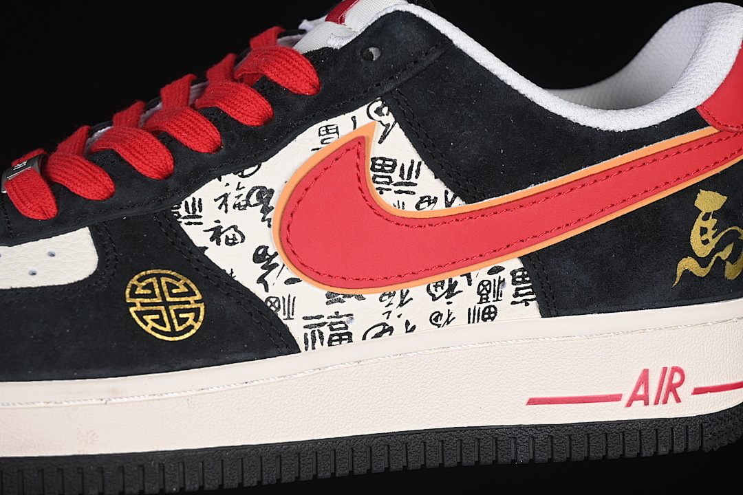 Nike [QW5288-132]-[AIR FORCE 1 07 LOW WHITE/BLACK/RED]-[WOMAN:36-39]-[MAN:40-45] - Image 8