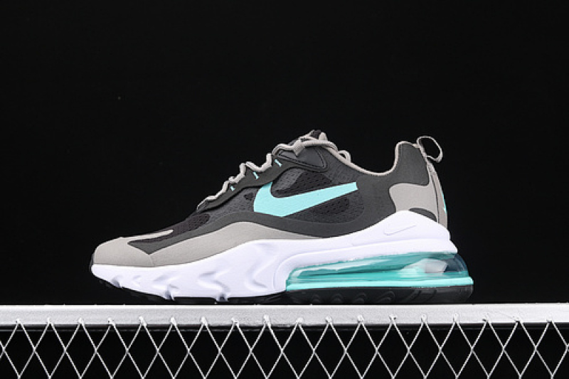 Nike AIR MAX 270 REACT BLACK/GREY/BLUE · AT6174-300, photo 1