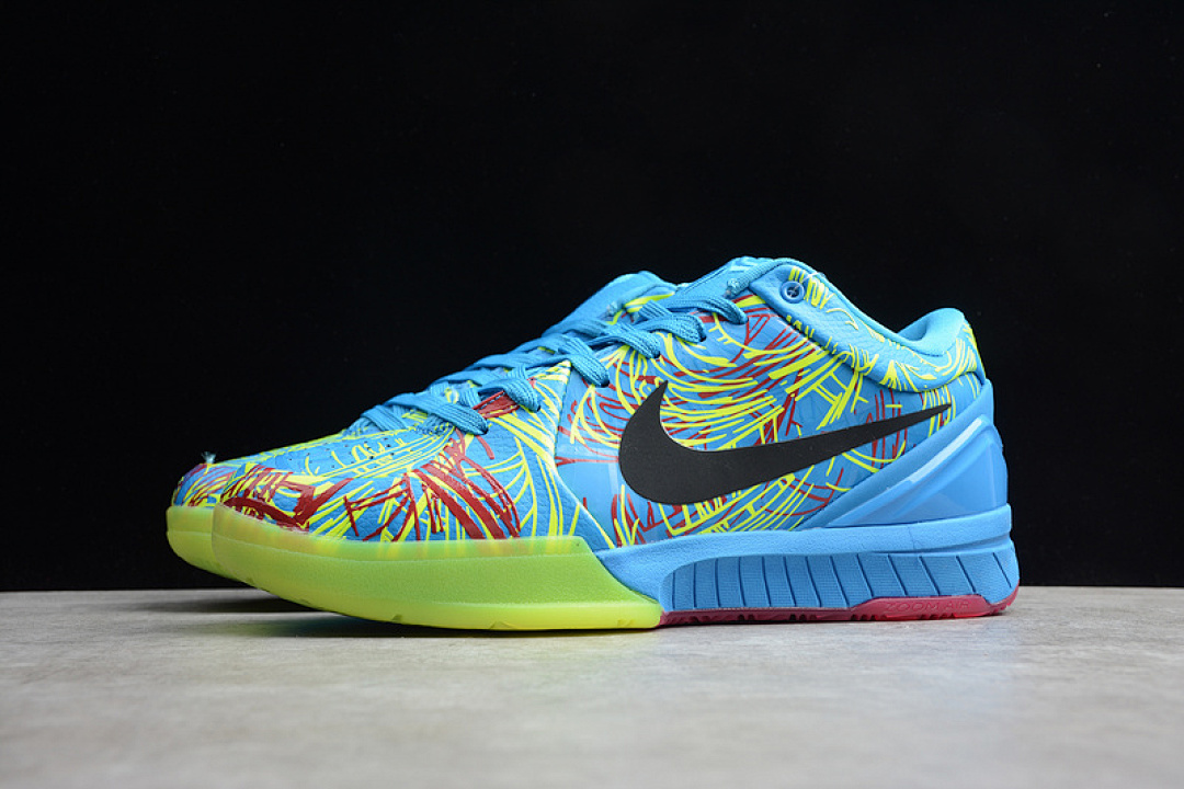 Nike [CV3469-004]-[ZOOM KOBE IV 4 PROTRO WIZENARD BLUE/MULTI-COLOR]-[MAN:39-46] - Image 16