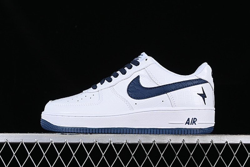 Nike Nike AIR FORCE 1 07 LOW LADAINIAN TOMLINSON WHITE/BLUE · DD0614-332, photo 1