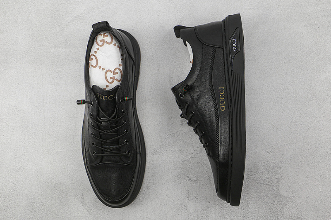 Gucci [GU*CCI SCREENER GG HIGH-TOP SNEAKER BLACK/BLACK/BLACK]-[MAN:38-44] - Image 3