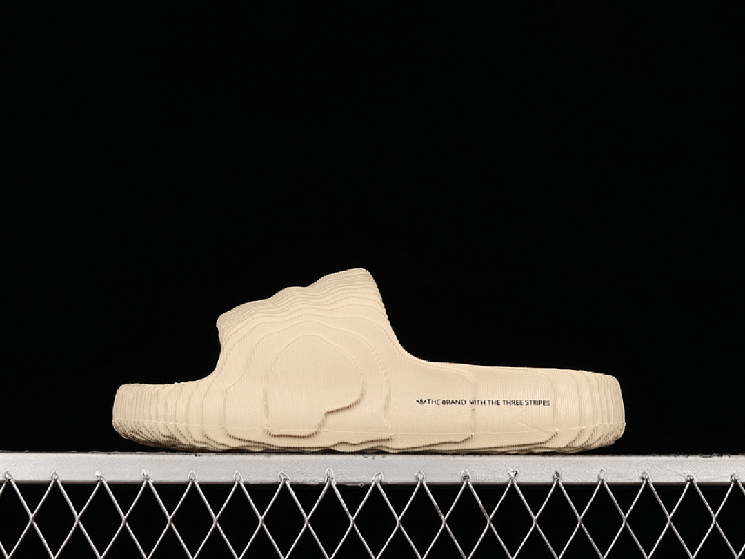 Adidas [GX6950]-[ADILETTE 22 SLIDES BEIGE/GREY/BLACK]-[WOMAN:36-39]-[MAN:40-45], photo 1